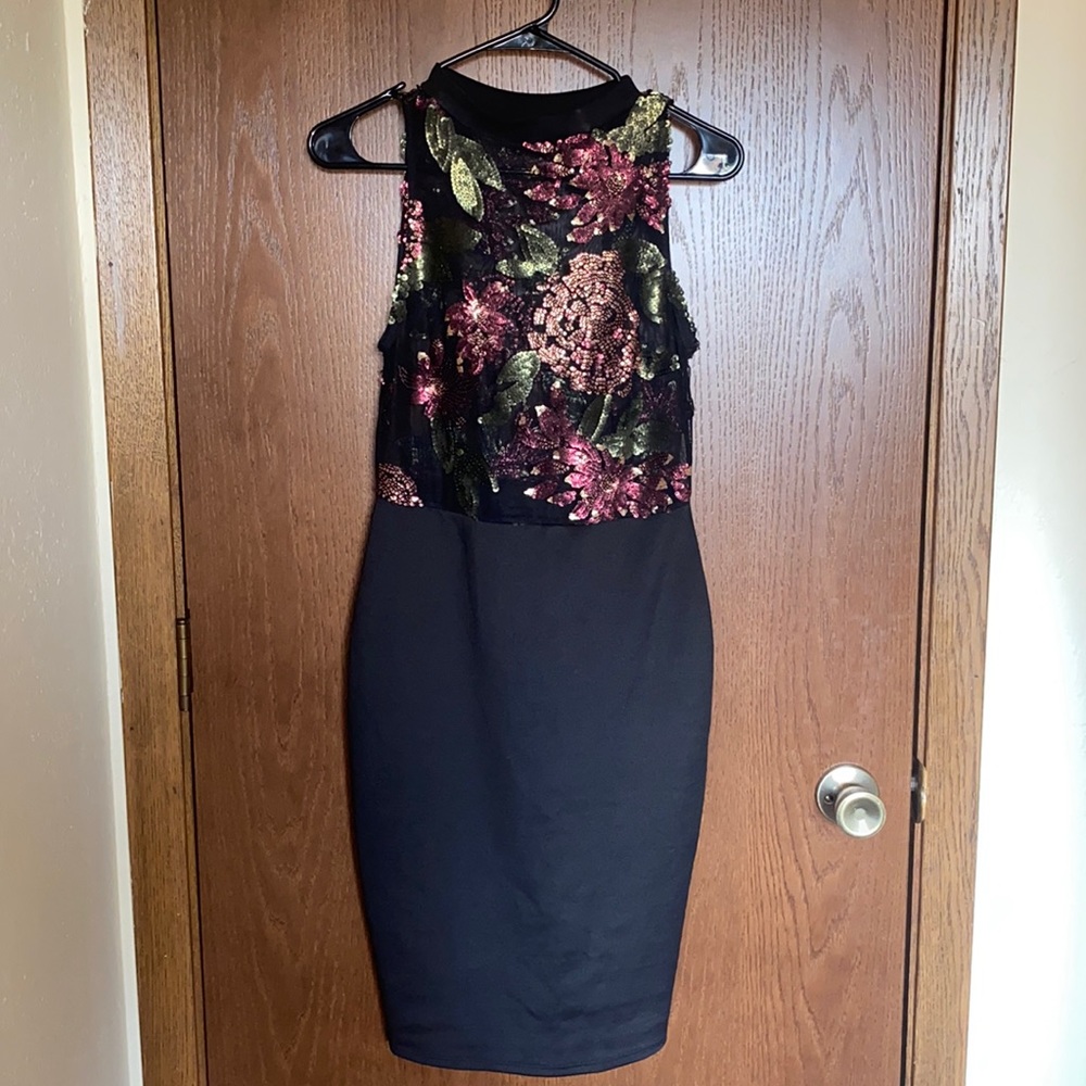 Charlotte Russe mesh dress size medium